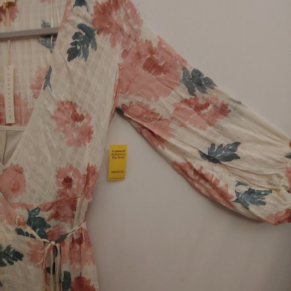 NWT Lovestich floral boho wrap with autumn colors amd slip dress Medium - Picture 8 of 16